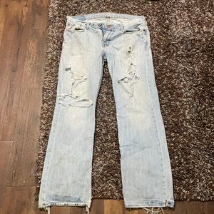 American eagle .. the holes on the pants came like that .. look very cool